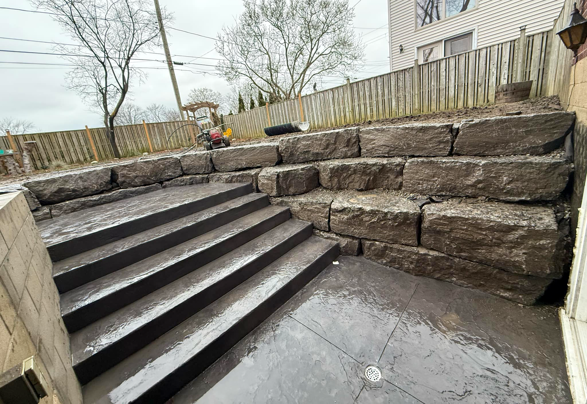 Basement Walkout Completed