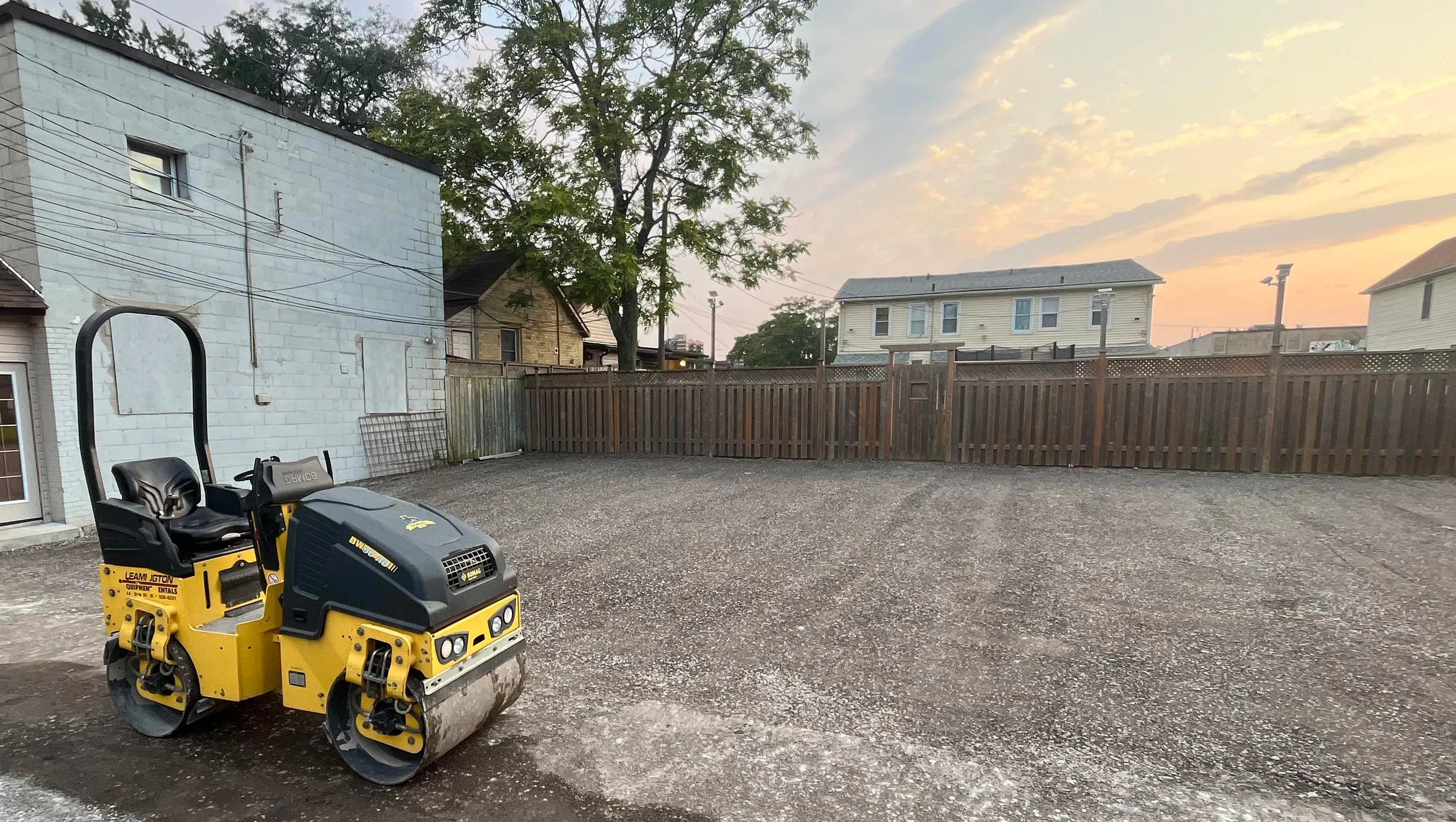 We have equipment for every job. Compaction equipment roller.