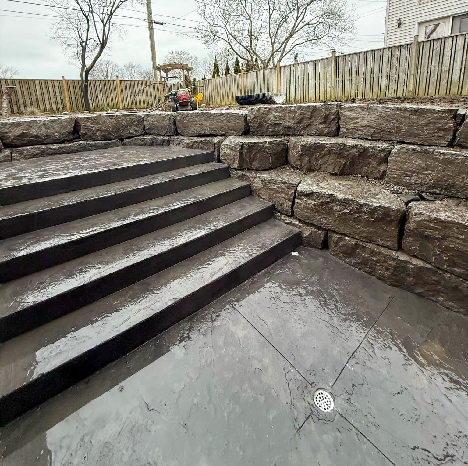 Landscape Grading & Hardscaping