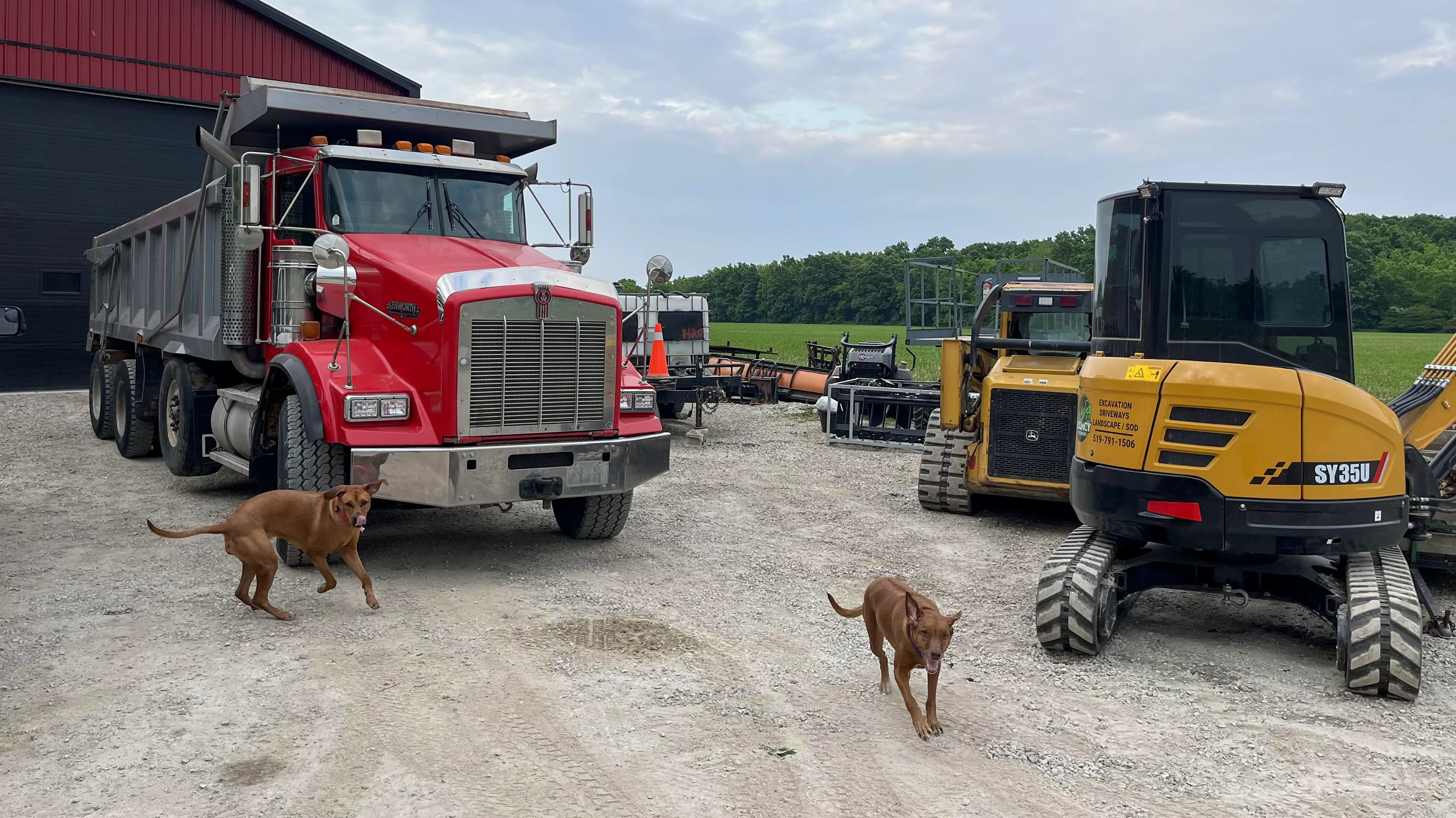 Our modern excavation fleet